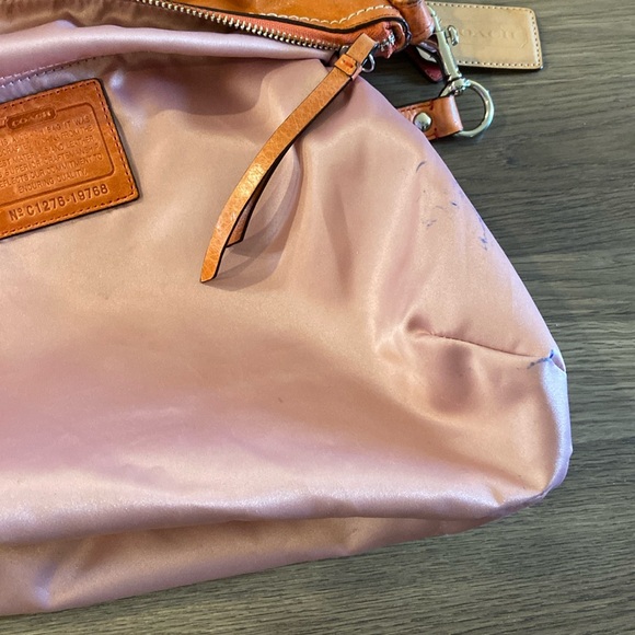 Coach Poppy Shimmer Hobo Bag - Picture 16 of 16